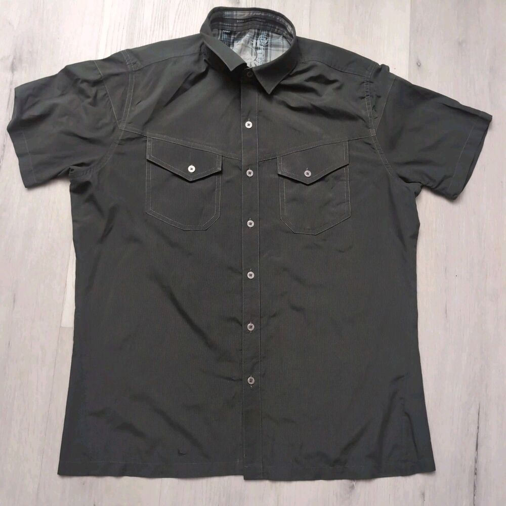 Kuhl Shirt Eluxor Men's Shirt Medium Hiking Outdoor Kuhl Shirt Flaw Hiking Shirt